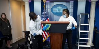 Casa Blanca busca contener el coronavirus en la propia Ala Oeste