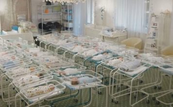 Bebés nacidos de vientres de alquiler varados en un hotel en Ucrania