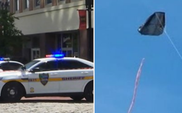 Dominicanos causan revuelo en New York al volar una chichigua, llegan 5 patrullas y un helicóptero al lugar: VIDEOS