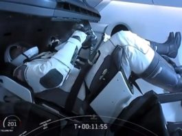Astronautas de cápsula de SpaceX abordan la Estación Internacional tras acople exitoso