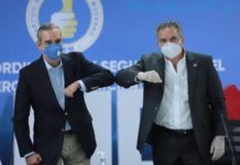 Neney Cabrera anuncia su apoyo a Luis Abinader después de renuncia del PRD