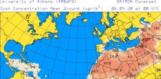 Concentración de polvo del Sahara afectará territorio nacional este jueves