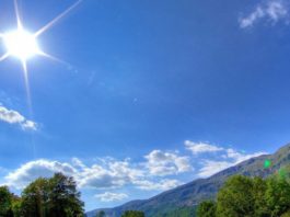 Día soleado y temperaturas calurosas informa Onamet