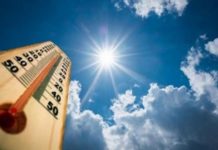 Temperaturas calurosas y aguaceros dispersos para este lunes