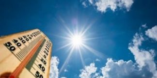 Temperaturas calurosas y aguaceros dispersos para este lunes