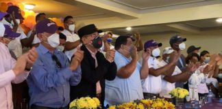 Medina inicia actividades políticas en Azua