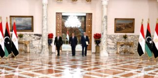 Egipto apoya a Haftar en Libia, por el momento