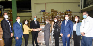 Gobierno dominicano recibe donación de la empresa GlaxoSmithKline destinado a Promese/Cal para combatir COVID-19