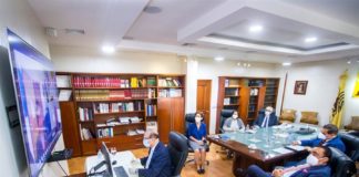 Pleno de la JCE sostiene reunión de seguimiento con presidentes y secretarios de las OCLEEs para conocer avances de trabajos de elecciones del 5 de julio de 2020