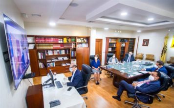 Pleno de la JCE sostiene reunión de seguimiento con presidentes y secretarios de las OCLEEs para conocer avances de trabajos de elecciones del 5 de julio de 2020