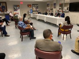 Presidente JCE sostiene reunión con miembros de la OCLEE de Nueva York y delegados de partidos políticos sobre elecciones del 5 de julio