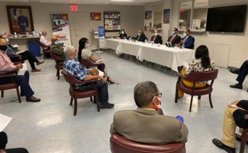 Presidente JCE sostiene reunión con miembros de la OCLEE de Nueva York y delegados de partidos políticos sobre elecciones del 5 de julio