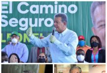 Encuesta otorga 40.7% a Luis Abinader, 33.4% a Leonel Fernández y 21.5% a Gonzalo Castillo