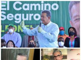 Encuesta otorga 40.7% a Luis Abinader, 33.4% a Leonel Fernández y 21.5% a Gonzalo Castillo