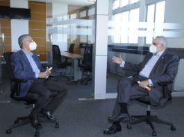 Presidente de LIDOM se reúne con alcalde de SDE, Manuel Jiménez