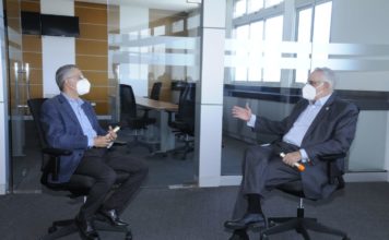 Presidente de LIDOM se reúne con alcalde de SDE, Manuel Jiménez