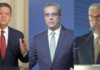 Ponen nota a candidatos por exposición en AIRD: Gonzalo 55, Leonel 85 y Abinader 90
