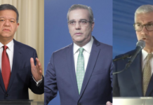 Ponen nota a candidatos por exposición en AIRD: Gonzalo 55, Leonel 85 y Abinader 90