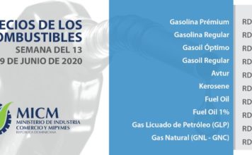 Combustibles suben desde RD$8.90 y RD$3.40; GN mantiene su precio