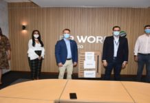 Terminal portuaria DP World Caucedo realiza donación de cinco máquinas de ventilación artificial y anestesia AX400 al Estado