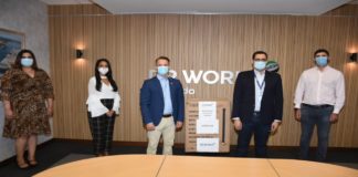Terminal portuaria DP World Caucedo realiza donación de cinco máquinas de ventilación artificial y anestesia AX400 al Estado