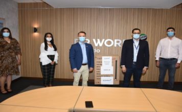 Terminal portuaria DP World Caucedo realiza donación de cinco máquinas de ventilación artificial y anestesia AX400 al Estado