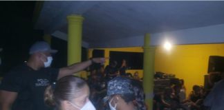 Allanan vivienda y desarticulan fiesta clandestina en Sabana Perdida