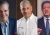 Encuesta Ideame da un 52.5% a Luis Abinader; un 34.4% a Gonzalo y 10.9% a Leonel