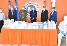 Gobierno dominicano recibe donativo de la Unión Europea destinado a la Defensa Civil para combatir el COVID-19