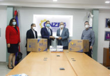 Aeropuerto del Cibao realiza segunda entrega de mascarillas al Estado