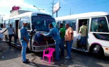 Protocolo que debe seguir el transporte público interurbano para operar