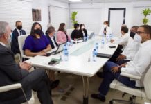 Marchena y Milagros Germán se reúnen para compartir detalles sobre DICOM