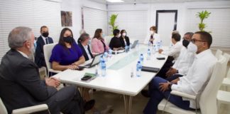Marchena y Milagros Germán se reúnen para compartir detalles sobre DICOM