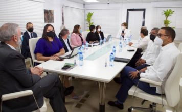 Marchena y Milagros Germán se reúnen para compartir detalles sobre DICOM