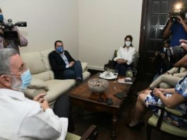 Marchena se reúne con Milagros Germán, la próxima vocera de la Presidencia