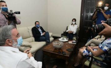 Marchena se reúne con Milagros Germán, la próxima vocera de la Presidencia