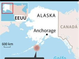 Un terremoto de 7,8 en las costas de Alaska provocó una alerta de tsunami