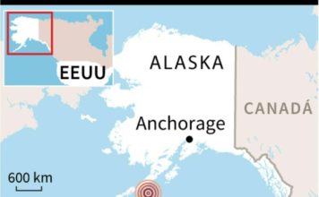 Un terremoto de 7,8 en las costas de Alaska provocó una alerta de tsunami