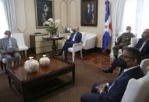 Comité Nacional de Emergencias se reúne con Danilo Medina ante la Tormenta Isaías