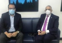 Alberto Rodríguez se reúne con Vitelio Mejía en respaldo a la LIDOM y la Liga de Verano