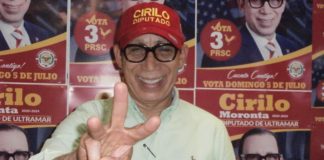Candidato a diputado de ultramar Cirilo Moronta asegura saldrá victorioso el 5 de julio