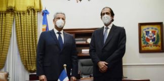 Gustavo Montalvo y Lisandro Macarrulla sostienen primer encuentro para el proceso de transición en Palacio Nacional