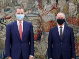 El Rey recibe al presidente de Seat tras el anuncio de su inversión en Martorell