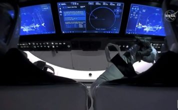 Astronautas de EEUU, rumbo a la Tierra a bordo de la cápsula de SpaceX