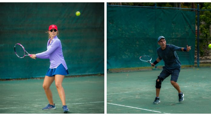 Laura Mouzo y John Ander ganan evento de tenis Casa de Campo