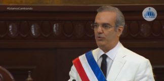 Luis Abinader asume la Presidencia de la República Dominicana