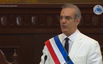 Luis Abinader asume la Presidencia de la República Dominicana