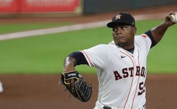 Valdez lanza joya en victoria de los Astros