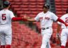 Devers se crece en victoria de los Medias Rojas
