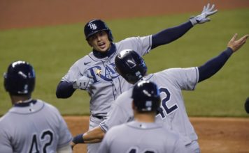 Adames despacha grand slam en victoria de Tampa Bay